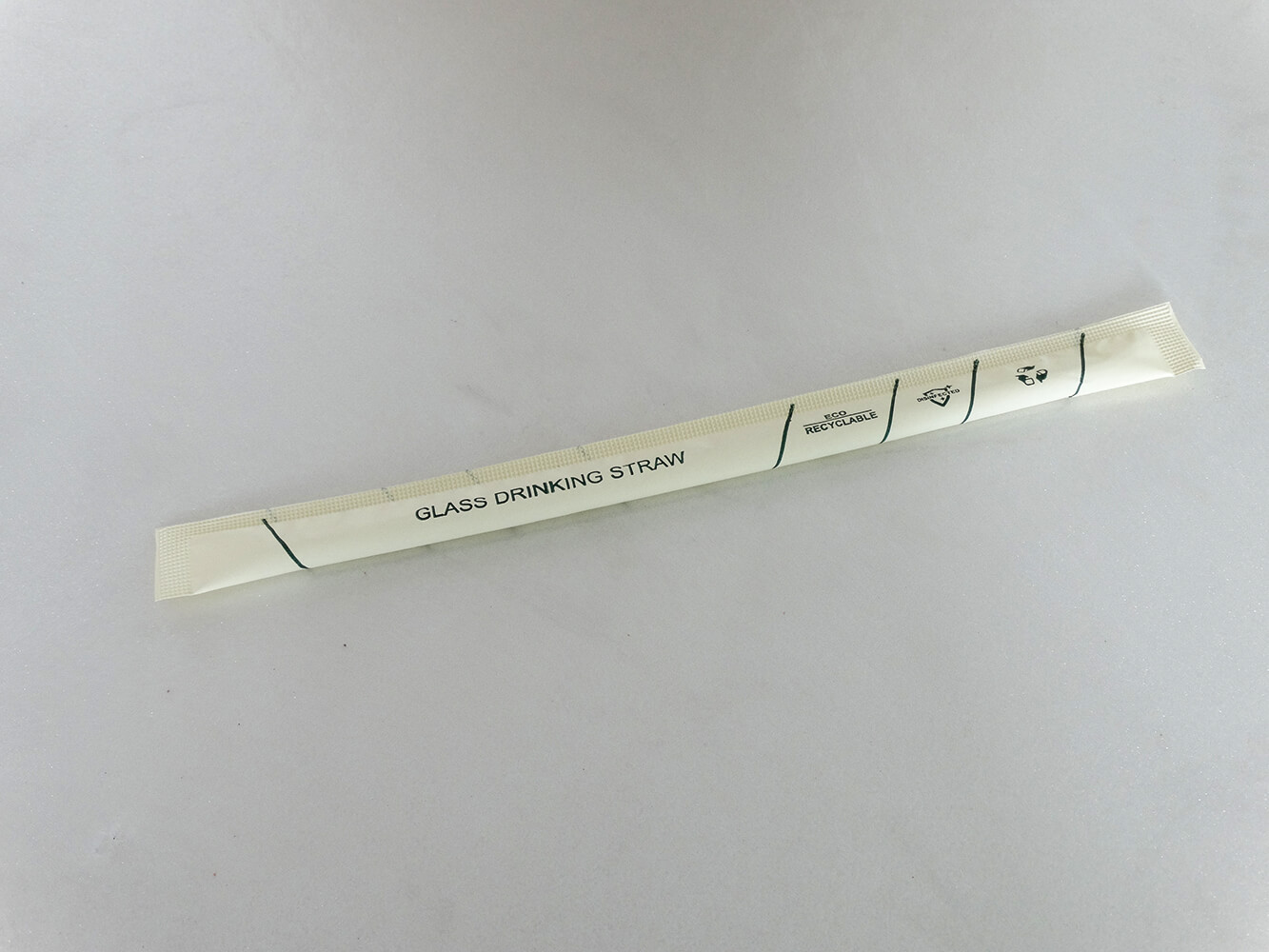 Glass straw for drinks (2)