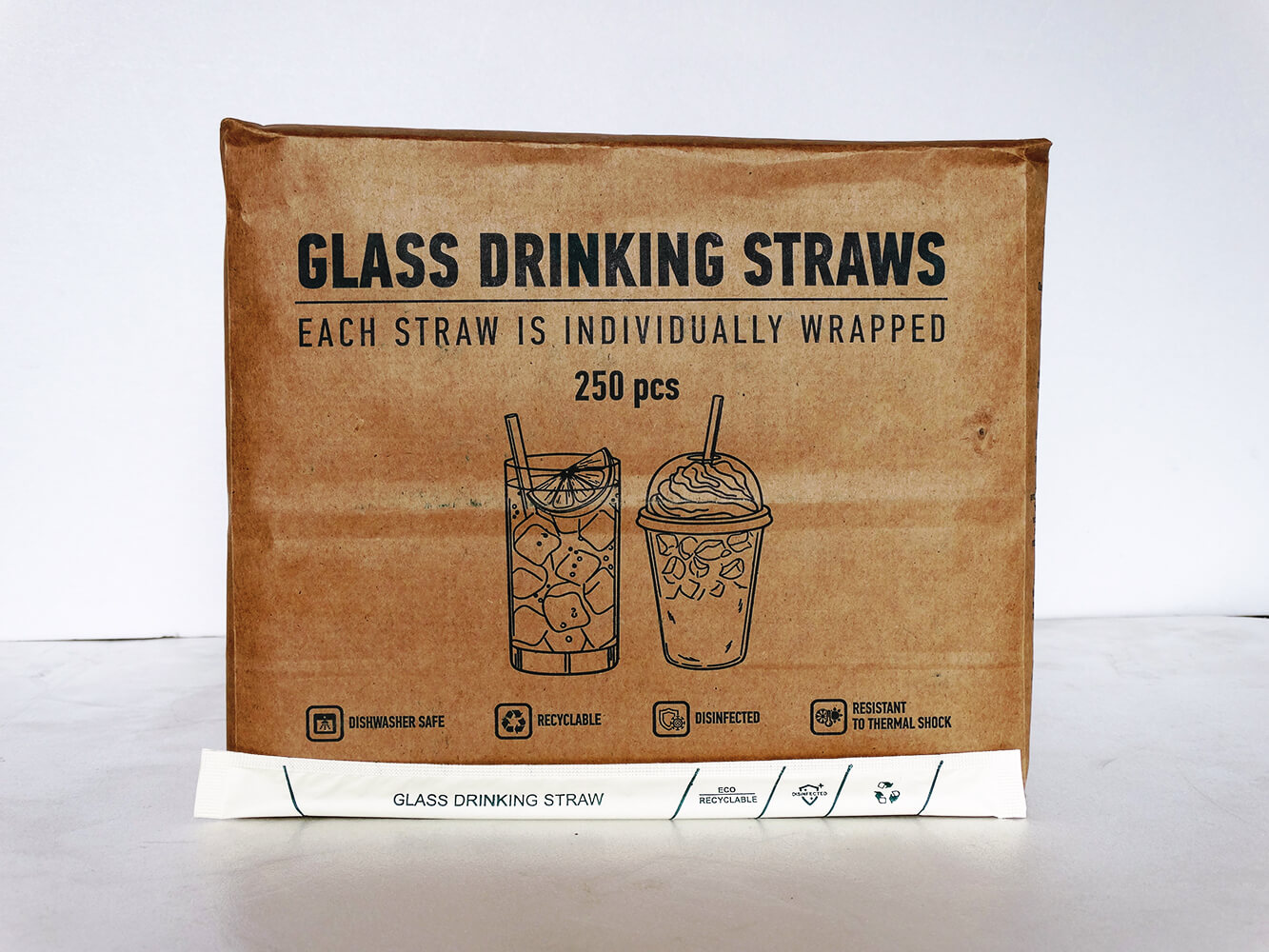 Glass straw for drinks (4)